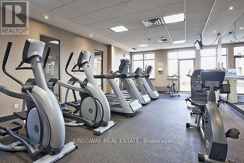 #2208 -4090 Living Arts Dr, Mississauga, ON - Indoor Photo Showing Gym Room