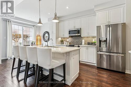 331 English Mill Crt, Milton, ON - Indoor Photo Showing Kitchen With Stainless Steel Kitchen With Upgraded Kitchen