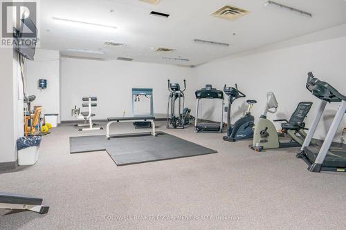 #1104 -20 Mcfarlane Dr, Halton Hills, ON - Indoor Photo Showing Gym Room