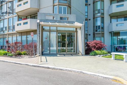 1104 - 20 Mcfarlane Drive, Halton Hills, ON - Outdoor With Balcony With Facade