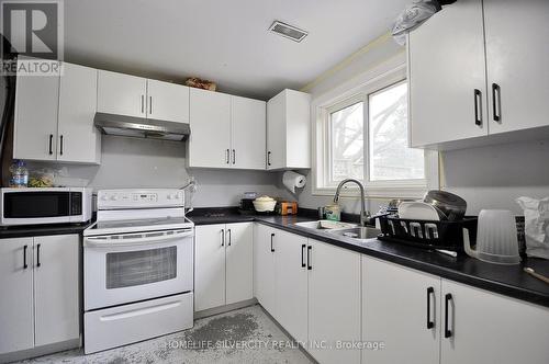 152 Elgin St, Brantford, ON - Indoor Photo Showing Kitchen With Double Sink