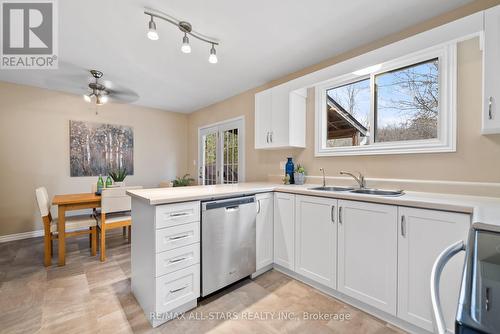53 Williams Point Rd, Scugog, ON - Indoor Photo Showing Kitchen With Double Sink