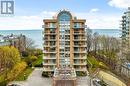 #406 -2210 Lakeshore Rd, Burlington, ON  - Outdoor With Body Of Water With Balcony With Facade 