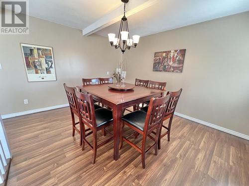 3584 Morast Road, Quesnel, BC - Indoor Photo Showing Dining Room