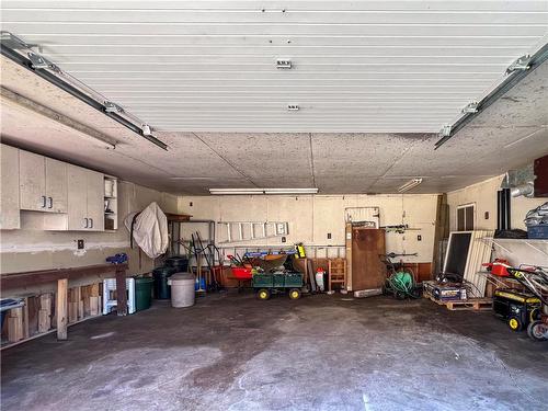 106083 Hwy 1W Road, Brandon, MB - Indoor Photo Showing Garage