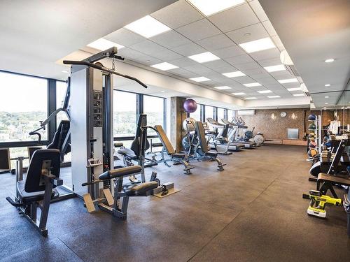 Exercise room - 408-2 Rue Westmount-Square, Westmount, QC - Indoor Photo Showing Gym Room