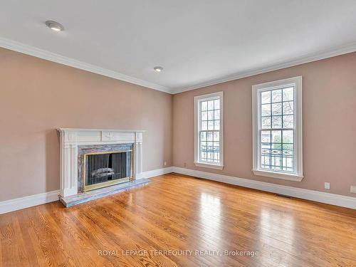 3 Circle Rdge, Toronto, ON - Indoor Photo Showing Living Room With Fireplace