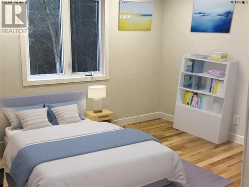 Virtually Staged Bedroom - 5037 Prunner Road, Williamsburg, ON - Indoor Photo Showing Bedroom