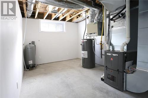 Propane Furnace and A/C - 5037 Prunner Road, Williamsburg, ON - Indoor Photo Showing Basement