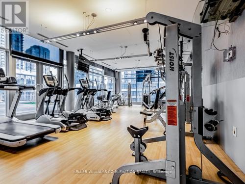 #301 -25 Telegram Mews, Toronto, ON - Indoor Photo Showing Gym Room