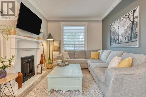 37 Cliff Avenue, Hamilton, ON - Indoor Photo Showing Living Room With Fireplace