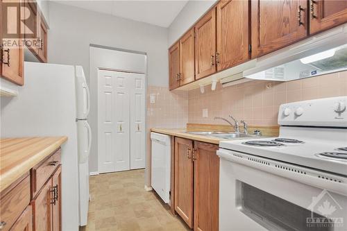 15 Findlay Avenue Unit#205, Carleton Place, ON - Indoor Photo Showing Kitchen With Double Sink