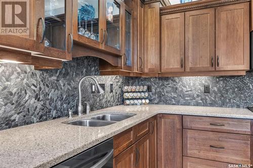 13 Fairway Drive, Candle Lake, SK - Indoor Photo Showing Kitchen With Double Sink