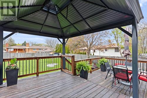 3157 Robinet, Windsor, ON - Outdoor With Deck Patio Veranda With Exterior