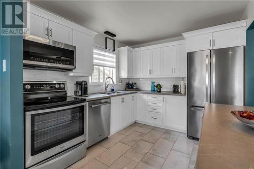 1724 Cumberland Street, Cornwall, ON - Indoor Photo Showing Kitchen With Double Sink