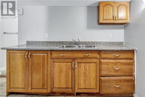 309 Leslie Street, Sudbury, ON - Indoor Photo Showing Kitchen With Double Sink