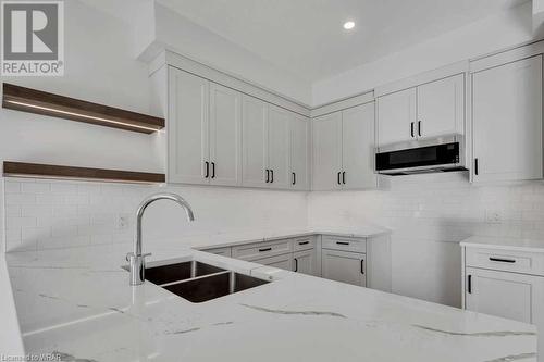 3C Balsam Street, Innerkip, ON - Indoor Photo Showing Kitchen With Double Sink With Upgraded Kitchen