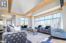 Beautiful open concept main floor layout - 1020 Ridgeline Drive, Lake Of Bays (Twp), ON  - Indoor Photo Showing Living Room 