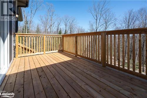 Deck just off dining room - 1020 Ridgeline Drive, Lake Of Bays (Twp), ON - Outdoor With Deck Patio Veranda With Exterior