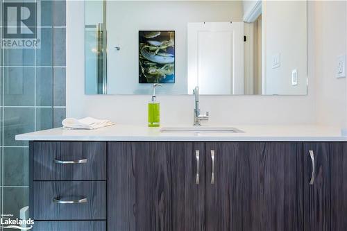 Vanity 2nd floor bathroom - 1020 Ridgeline Drive, Lake Of Bays (Twp), ON - Indoor Photo Showing Bathroom