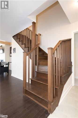 Stairs off the main entrance foyer - 1020 Ridgeline Drive, Lake Of Bays (Twp), ON - Indoor Photo Showing Other Room