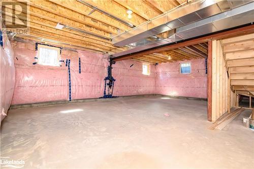 Large open area in basement - 1020 Ridgeline Drive, Lake Of Bays (Twp), ON - Indoor Photo Showing Basement