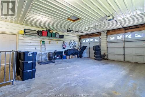 23356 Dew Drop Road, Thamesville, ON - Indoor Photo Showing Garage