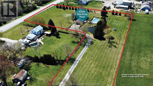23356 Dew Drop Road, Thamesville, ON -  With View