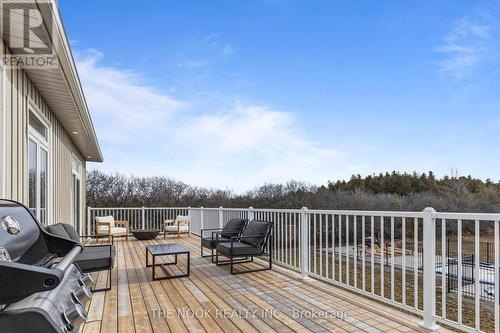 418 Golf Course Road, Kawartha Lakes, ON - Outdoor With Deck Patio Veranda With Exterior