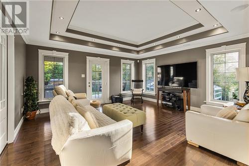 56 Thorncastle Street, Moncton, NB - Indoor Photo Showing Living Room