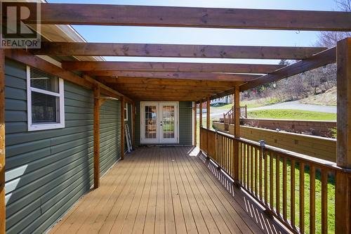 287 Main Road, Norman'S Cove-Long Cove, NL - Outdoor With Deck Patio Veranda With Exterior