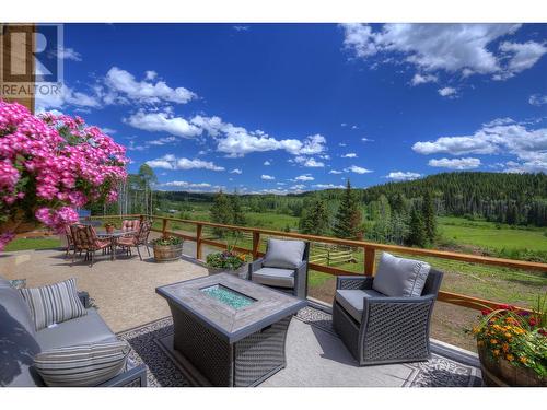 4626 Teasdale Road, Horsefly, BC - Outdoor With Deck Patio Veranda With View