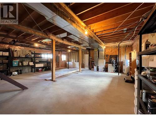 4626 Teasdale Road, Horsefly, BC - Indoor Photo Showing Basement