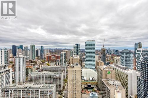 3608 - 7 Grenville Street, Toronto, ON - Outdoor With View