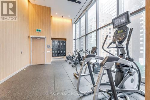 3608 - 7 Grenville Street, Toronto, ON - Indoor Photo Showing Gym Room