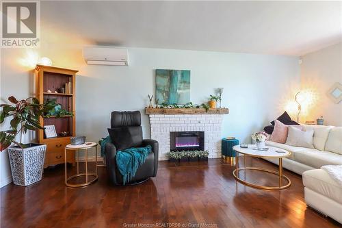 129 Chesswood Dr, Riverview, NB - Indoor Photo Showing Living Room With Fireplace