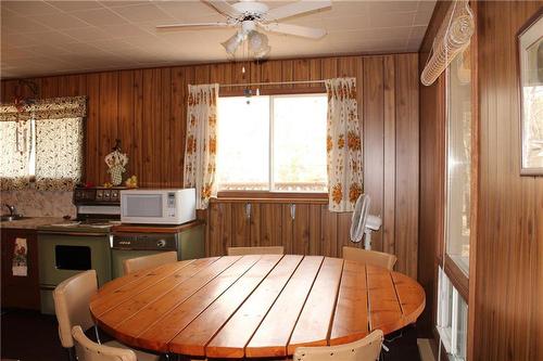 108 Old Arnes Place, Silver Harbour, MB - Indoor Photo Showing Dining Room