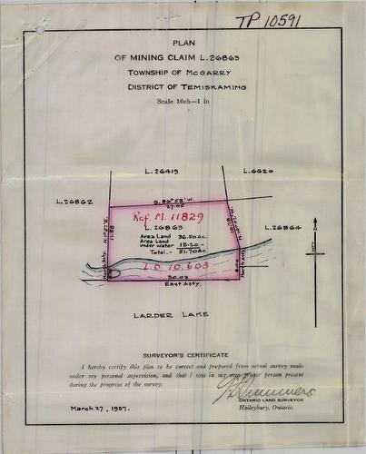 36.5 Acres Parcel 6147, Mcgarry Township, ON 