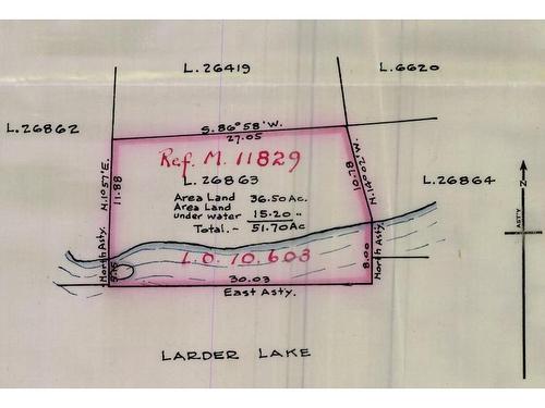 36.5 Acres Parcel 6147, Mcgarry Township, ON 