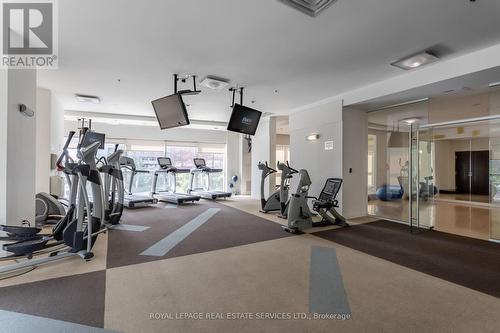 1203 - 100 Western Battery Road, Toronto, ON - Indoor Photo Showing Gym Room
