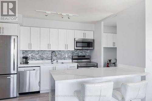 1203 - 100 Western Battery Road, Toronto, ON - Indoor Photo Showing Kitchen With Stainless Steel Kitchen With Upgraded Kitchen