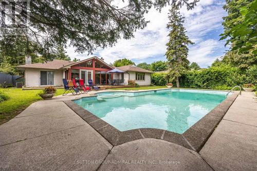 459 The Kingsway, Toronto, ON - Outdoor With In Ground Pool