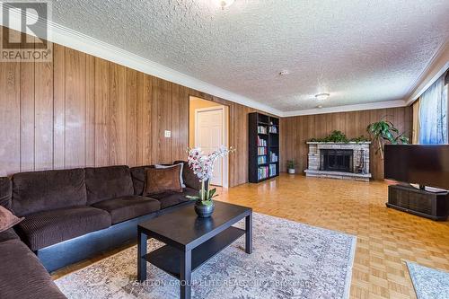 117 Fortieth Street, Toronto, ON - Indoor Photo Showing Living Room With Fireplace
