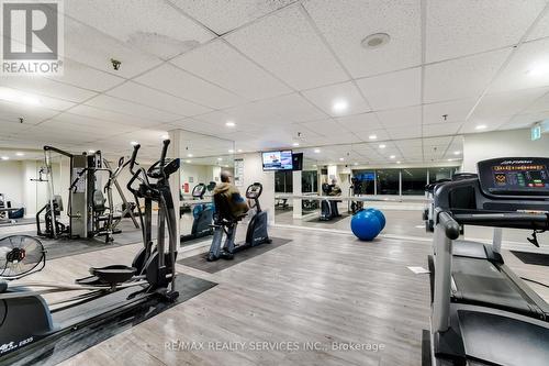 #308 -30 Malta Ave, Brampton, ON - Indoor Photo Showing Gym Room