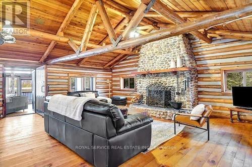 190 Brady Road, Westport, ON - Indoor Photo Showing Other Room With Fireplace