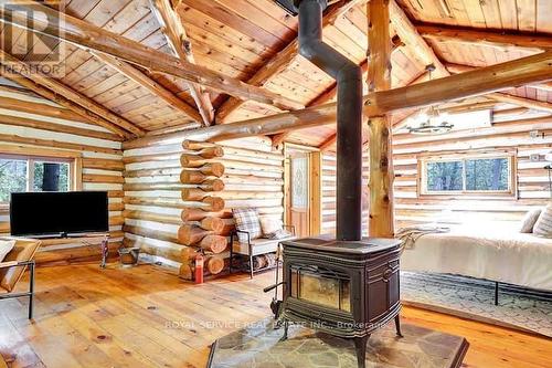190 Brady Rd, Westport, ON - Indoor With Fireplace