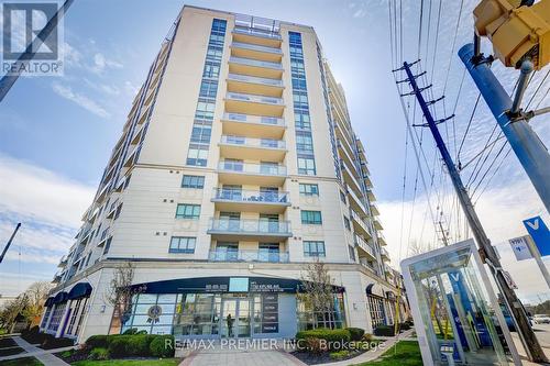 1205 - 7730 Kipling Avenue, Vaughan, ON - Outdoor With Balcony With Facade