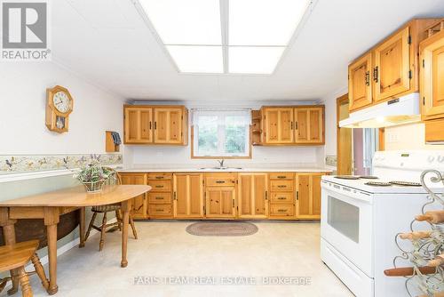 303 Ouida Street, Tay, ON - Indoor Photo Showing Kitchen With Double Sink