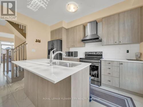 26 Ravenbury St, Brampton, ON - Indoor Photo Showing Kitchen With Double Sink