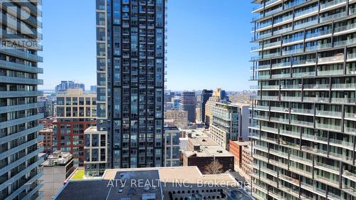 2308 - 38 Widmer Street, Toronto, ON - Outdoor With Balcony With Facade